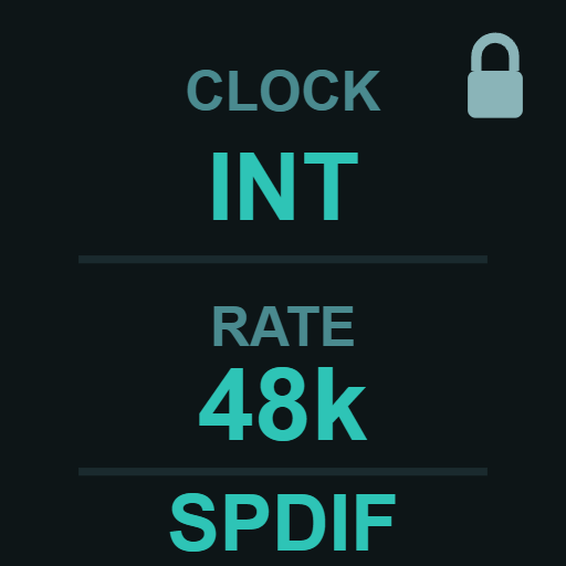 Clock Source button