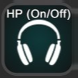 Headphones On/Off button
