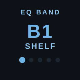 EQ Band Cycle button