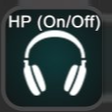 Headphones On/Off button
