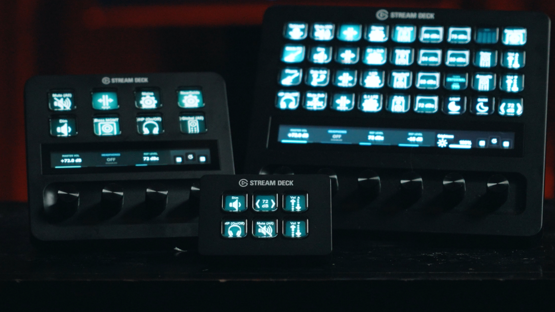 Monitor Control on Stream Deck +, XL, and Mini